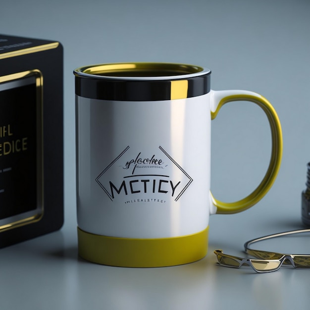 Mockup di mug ai generativo