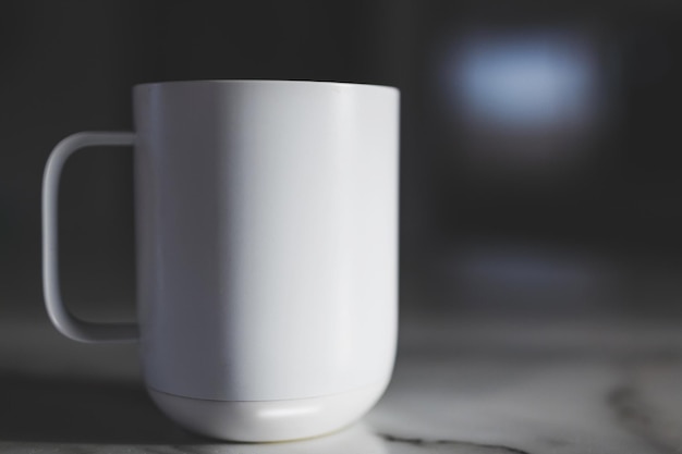 Mockup di Mugcup bianco