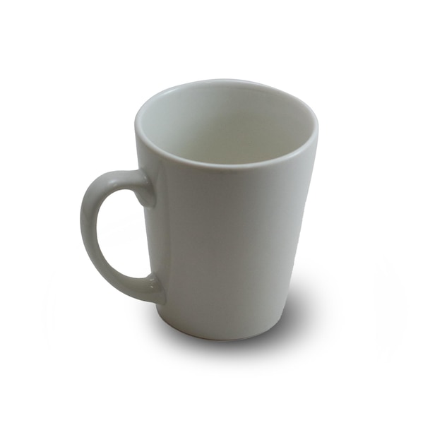 mockup di mugcup isolato su sfondo bianco