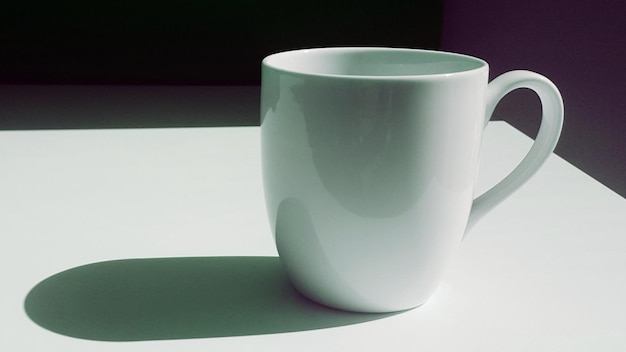 mockup di mugcup isolato su sfondo bianco