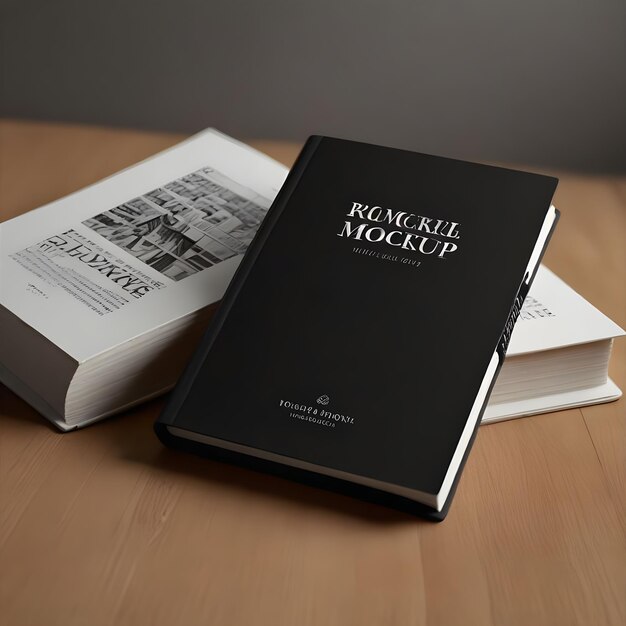 Mockup di progettazione professionale di libri