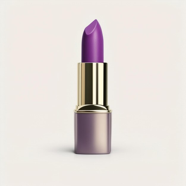 mockup di rossetto viola