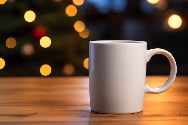 Mockup di tazza di Natale Mockup della tazza BundleCoppa di caffè Mockup del Natale