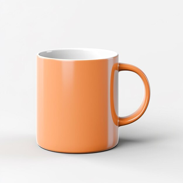 Mockup di tazza su sfondo isolato