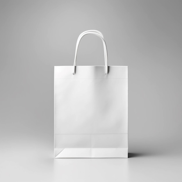 Mockup di tote bag bianco vuoto