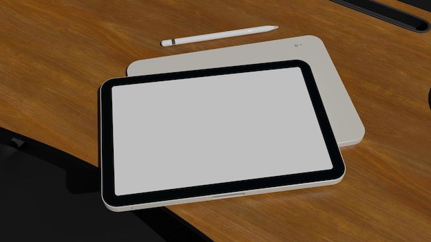 Mockup gratuito dello schermo del tablet iPad