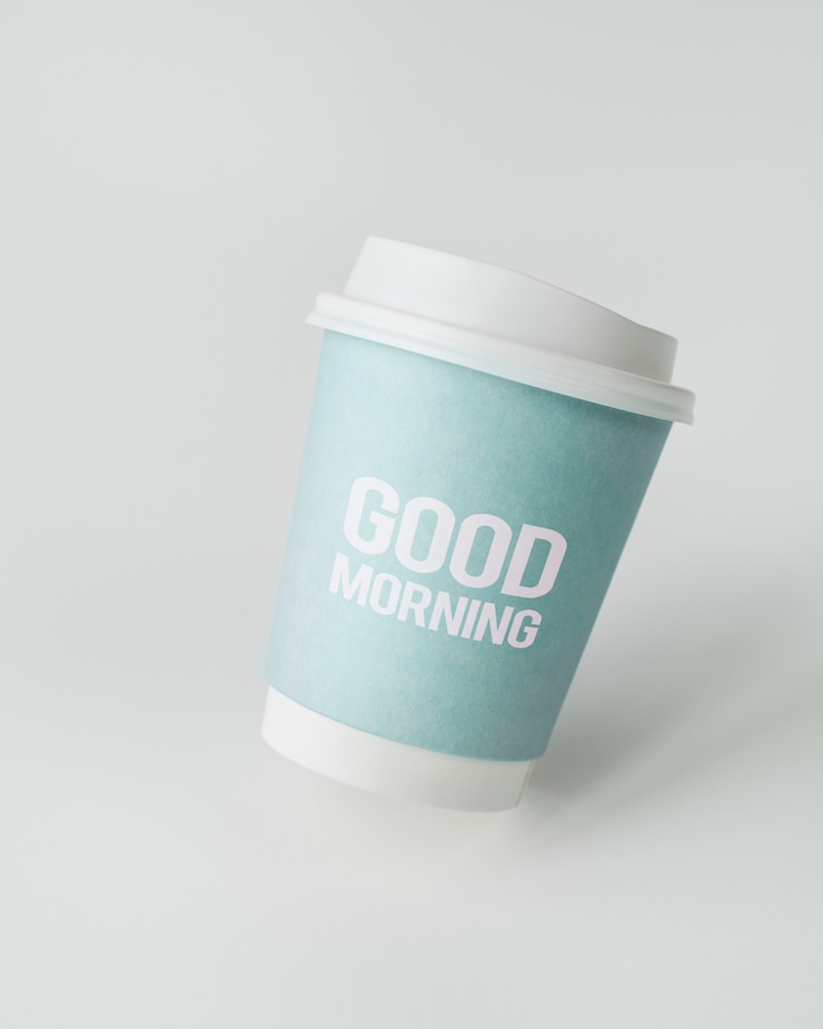 Foto mockup tazza di caffè