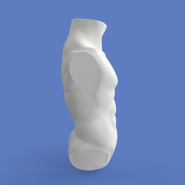 Modellazione 3d del torso umano