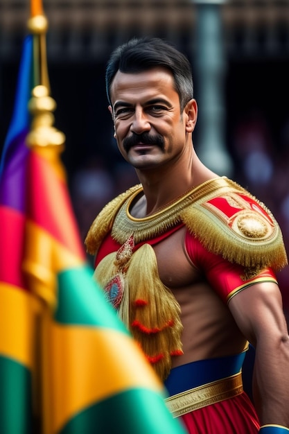Modelli di copertina LGBT Pride Month con forme arcobaleno Banner a nastro ondulato con bandiera dell'orgoglio LGBT