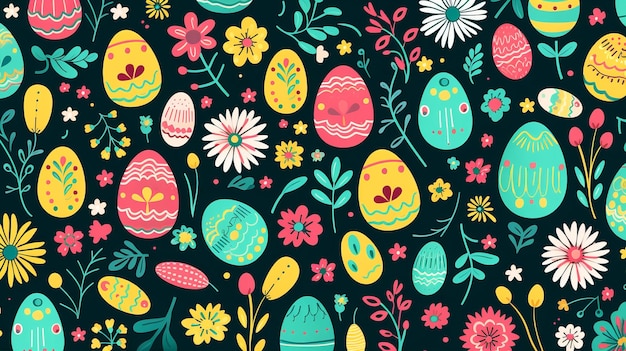 Modelli di uova Ornamento di Pasqua