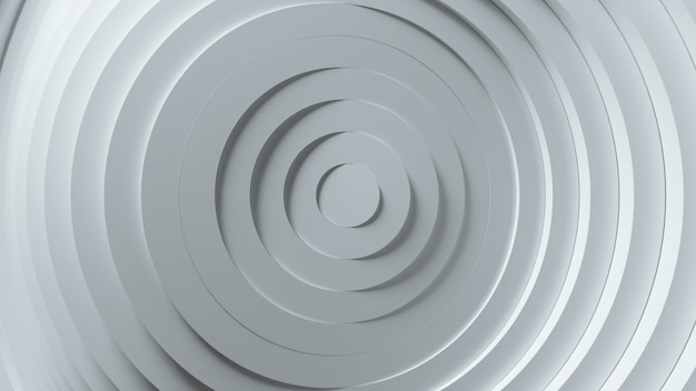Modello astratto di cerchi con l'effetto di spostamento