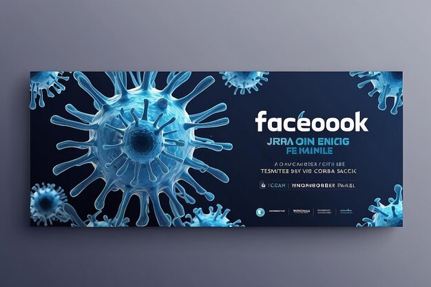 Modello copertina Facebook Corona VirusModello copertina Facebook Corona VirusModello copertina Facebook Corona Virus