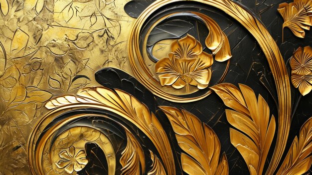 Modello d'oro Art Nouveau