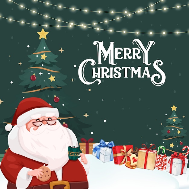 Modello di banner di vendita di Natale