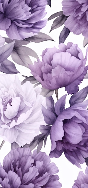 modello di fiori sfondo astratto colorato
