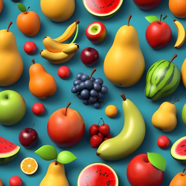 modello di frutta