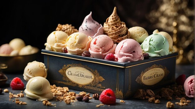 modello di gelato