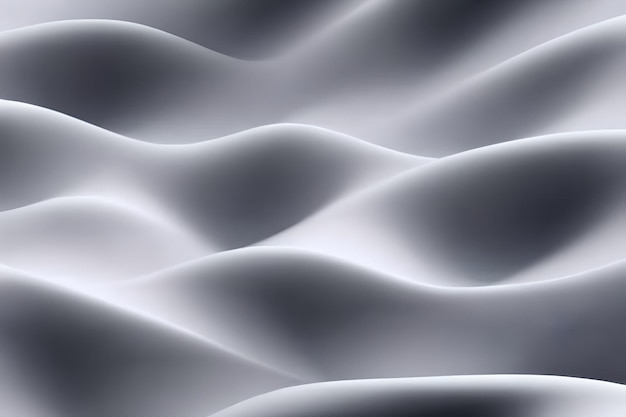 Modello di illustrazione 3D onde di luce e ombra Pannello decorativo da parete AI generativo