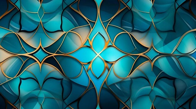 modello di lampada ornamentale di ramadan background design