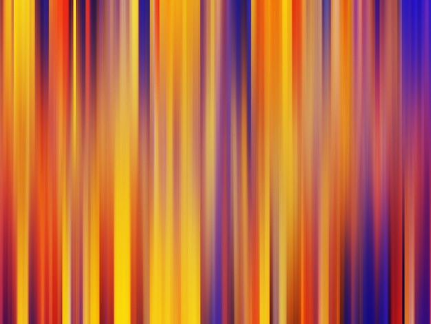 Modello di linee verticali colorate, sfondo sfumato astratto. Illustrazione di stile lussuoso ed elegante con effetto di movimento morbido e sfocato