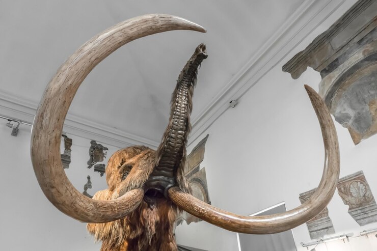 Foto modello di mammut