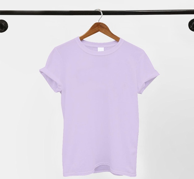 Modello di mockup di maglietta frontale 009