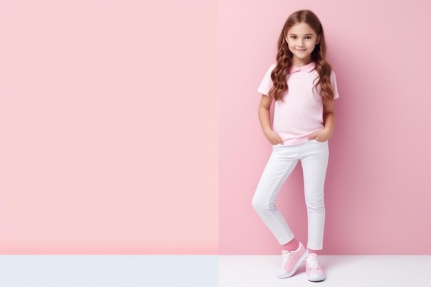 Modello di moda per bambini