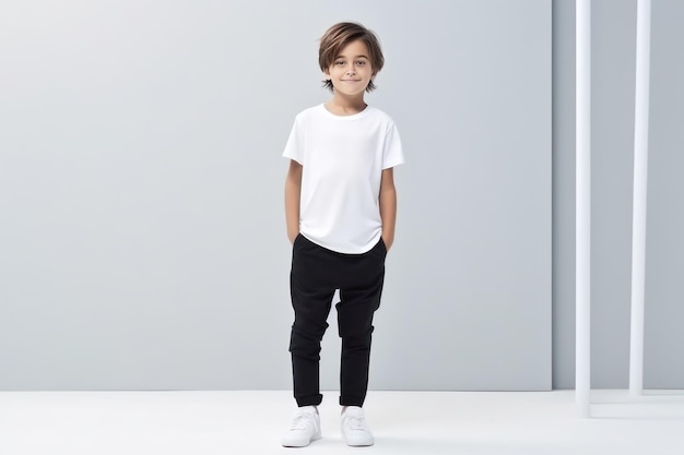 Modello di moda per bambini