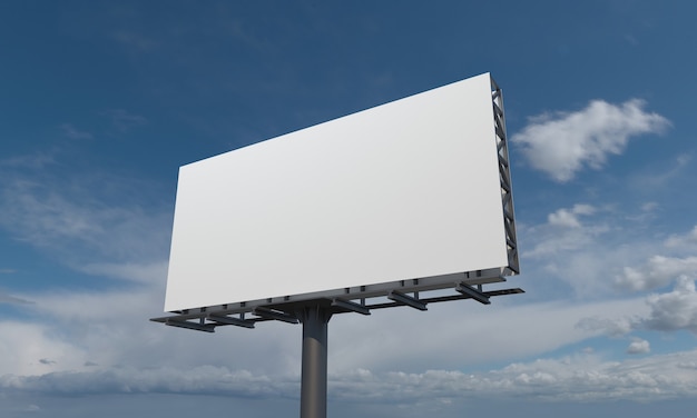 Modello di modello di cartellone pubblicitario