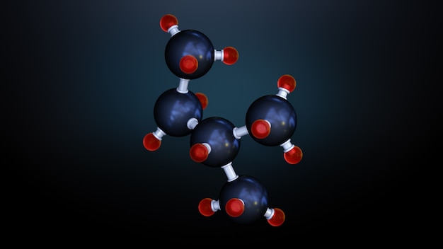 Modello di molecola isolata