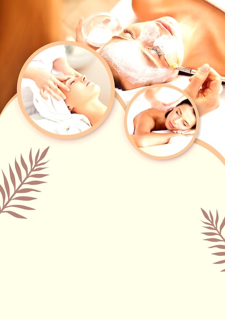 Modello di poster di bellezza