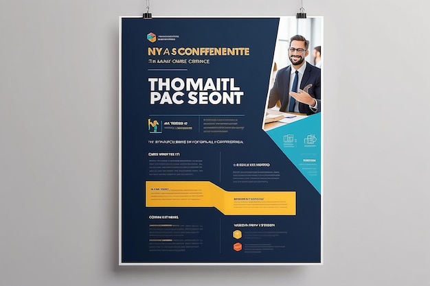 Modello di poster per conferenze