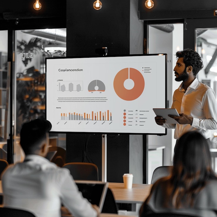 Foto modello di powerpoint sulla economia