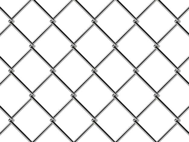 Modello di recinzione di collegamento a catena. Carta da parati in stile industriale