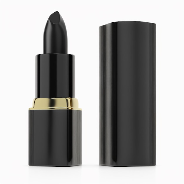 modello di rossetto nero