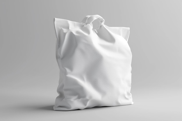modello di sacchetto bianco