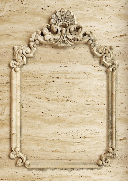 Modello di sfondo placca vintage in marmo