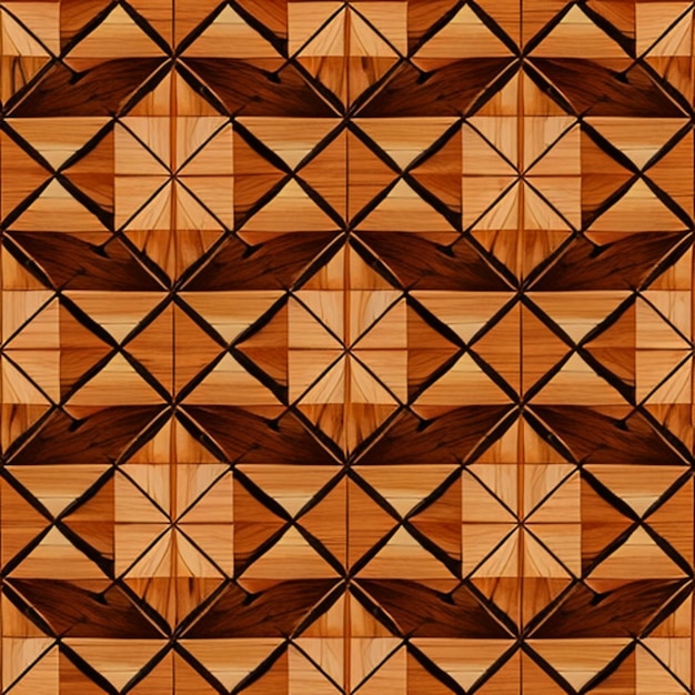 modello geometrico in legno