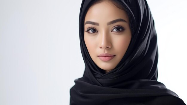 modello hijab asiatico