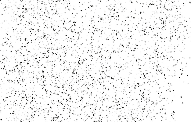 Modello in bianco e nero di lerciume Struttura astratta delle particelle monocromatiche Fondo delle crepe