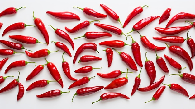 Modello Peperoncino Peperoncino piccante Assapora il calore intenso del peperoncino piccante