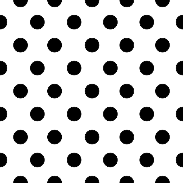 Modello senza cuciture a puntini Polka Dot Modello senzacuciture Polka Dot Art