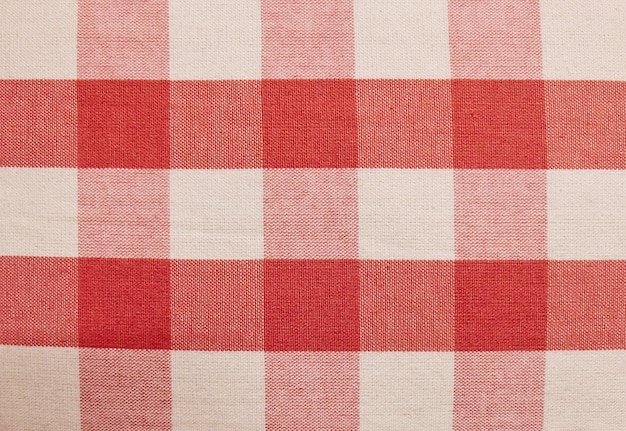 Modello senza cuciture del plaid del boscaiolo rosso e bianco