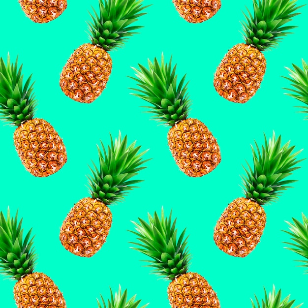 Modello senza cuciture di ananas