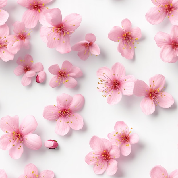 Modello senza cuciture di fioritura sakura
