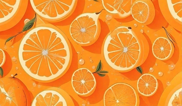modello senza soluzione di continuità di arance HD 8K wallpaper stock immagine fotografica