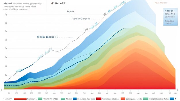 modello vettoriale di infografia moderna con grafici statistici e grafici finanziari modello di diagramma.