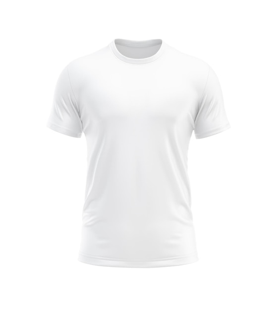 Modello vuoto maglietta raglan isolato su sfondo bianco
