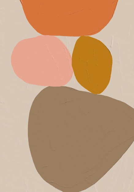 Modern Abstract Geometric Colorblocks minimalismo estetica tela arte
