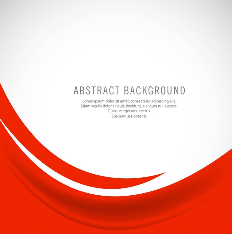 Modern red elegant fantastic wavy background